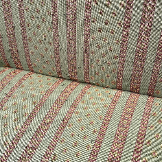 Antieke Charles X Stijl Gondelbank, 19e Eeuw – Bankstel, Wood, Textile (photo 9 of 14)