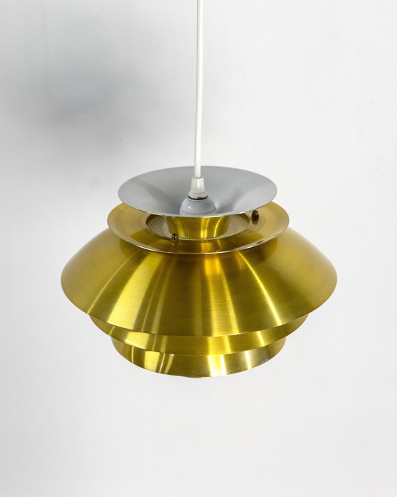 Image 1 of Barcelona Pendant Lamp by Bent Karlby for Lyfa, Denmark, Circa 1980