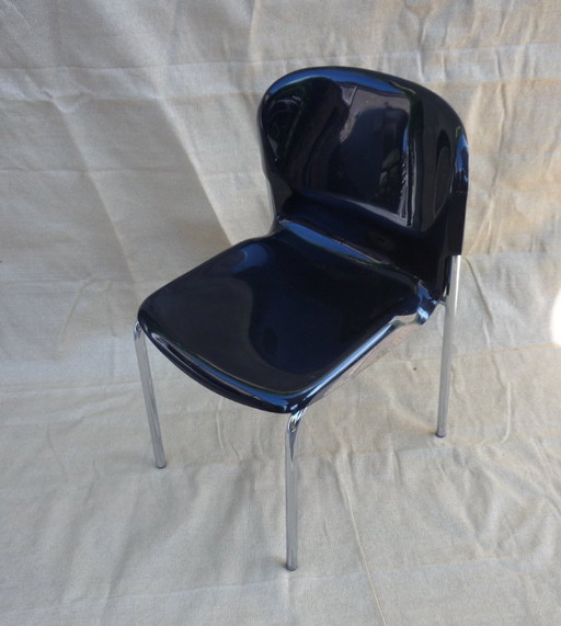 Gerd Lange Ruimtevaartstoel – Drabert, eetkamerstoelen, Plastic