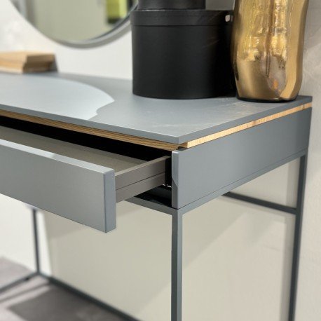 Image 1 of Hülsta Amana kaptafel met bankje en spiegel