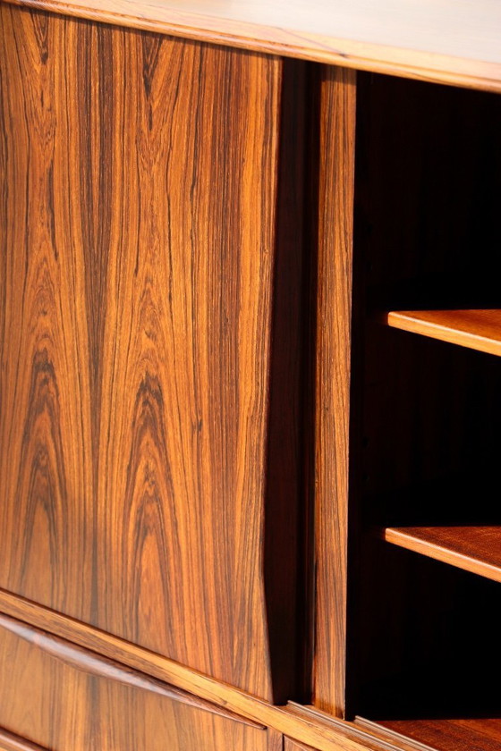 Image 1 of Skandinavisches Highboard aus Palisanderholz – Entwurf von E.W. Bach (1960er Jahre)