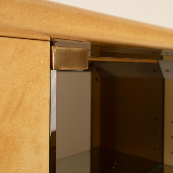 Aldo Tura Vetrina Razionalista in Pergamena mod. 2100, di Tura Milano 1970 – Vetrine, Glass (photo 17 of 27)