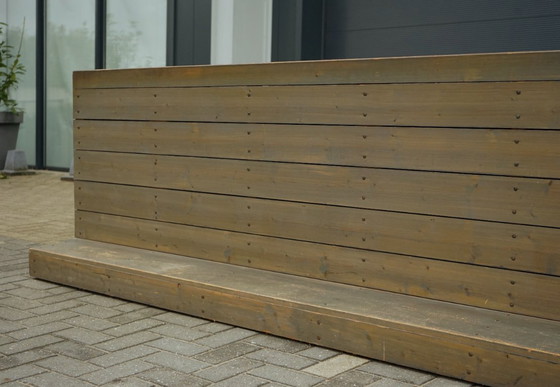 Image 1 of Große Kirchenbank von Dom Hans van der Laan, 1964