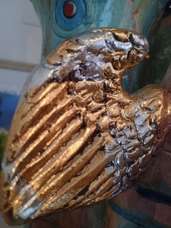 Sculptuur My prins charming – Annaart, Beeldhouwkunst, Keramiek, Goud (photo 6 of 14)