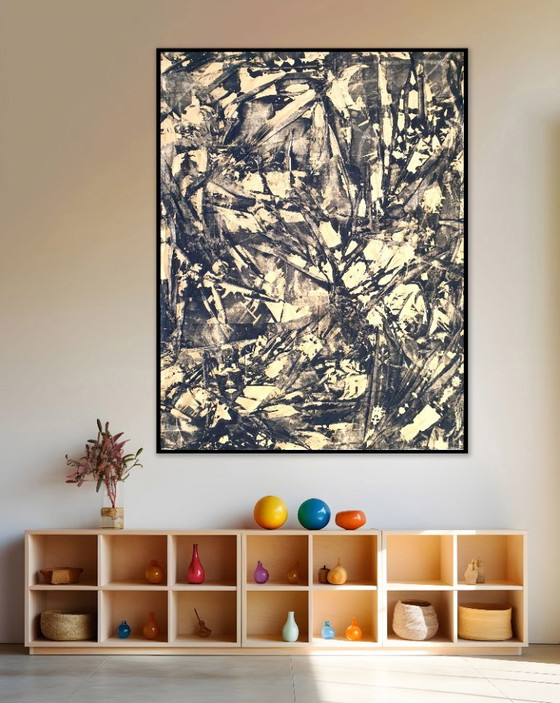 Jürgen Angeler - Golden 3D Cross – Paintings & Drawings, Canvas (photo 5 of 22)