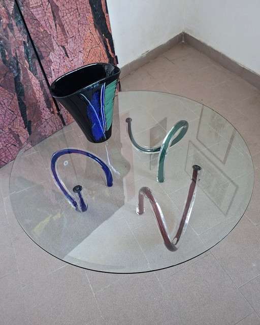 Coffee table by Maurice Barilone for Roche Bobois 1980s
