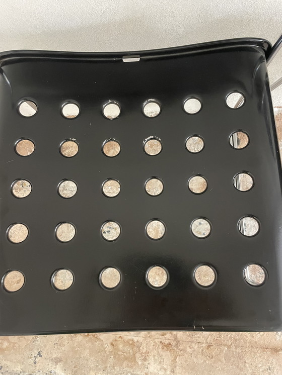 Image 1 of Sedie vintage in metallo Omstack - Bieffeplast, anni Settanta, set di 2