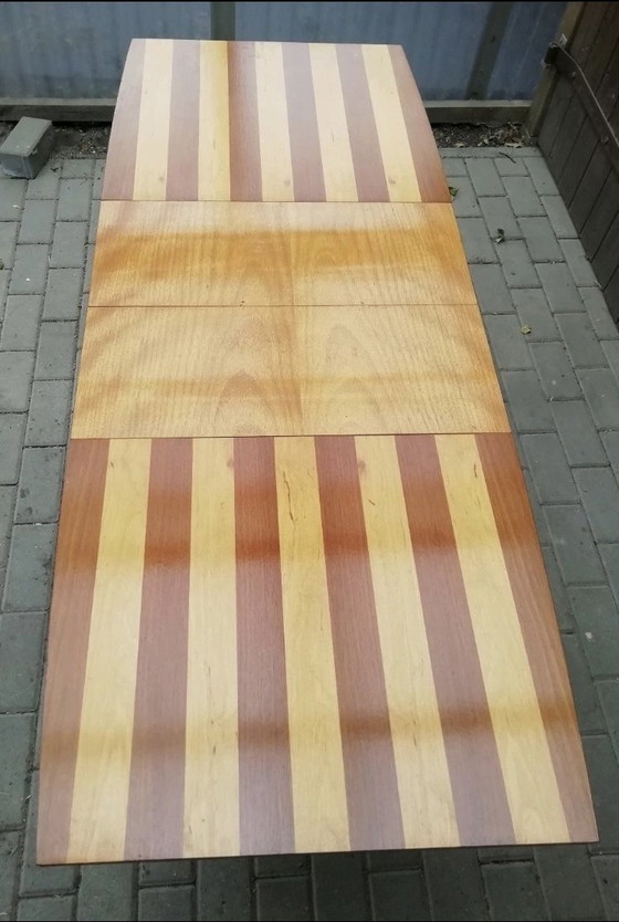 Image 1 of Table 60s, Midcentury, real wood, two-tone and extendable