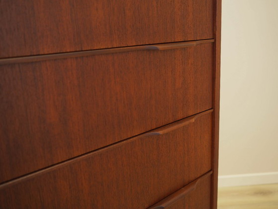Image 1 of Teakhouten ladekast, Deens design, jaren 70, gemaakt in Denemarken.