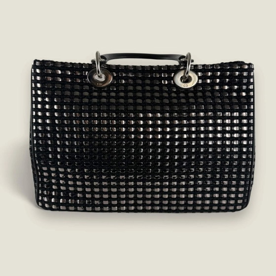 Dior borsa satchel Diorissimo media in tweed metallico con patch – Borse a spalla, Pelle (photo 12 of 32)