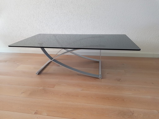 Rolf Benz 1150-200 Couchtisch ausgeführt mit Glasplatte