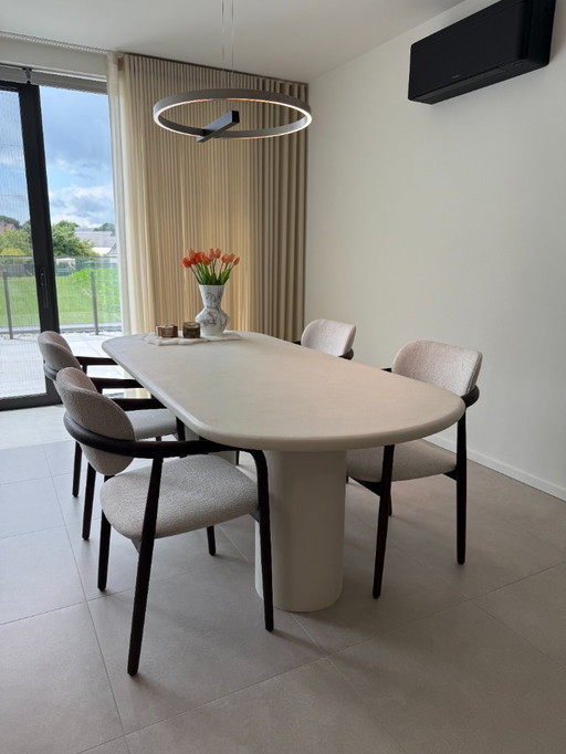 Mortex dining table - Danish oval 240 x 100 cm