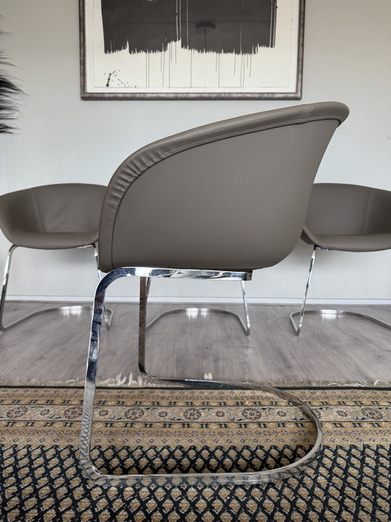 Image 1 of 4x Chaise Arper Duna Design by Lievore Altherr Molina, ca2014