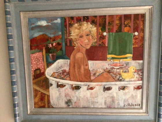 Pittrice Lilian Adcock – Dipinti e disegni, Legno (photo 4 of 10)