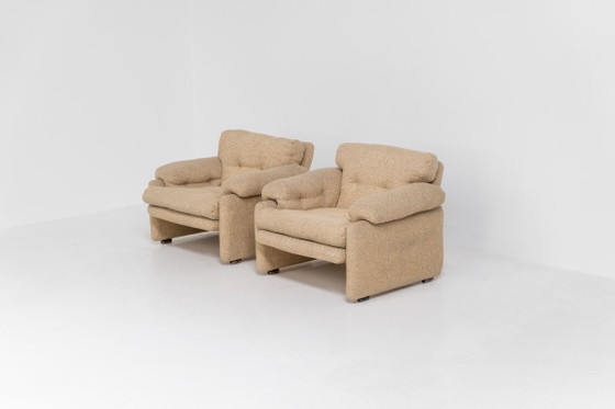 Image 1 of Pair of “Coronado” armchairs by Tobia Scarpa for C&B Italia (Italy, 1970s).