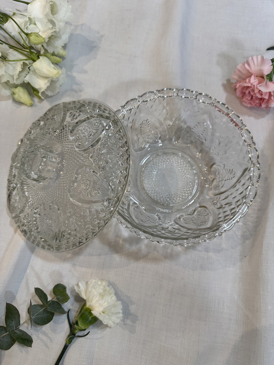 Image 1 of Grande piatto per dolciumi vintage