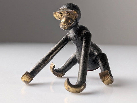Kay Bojesen Mid-Century Unreleased Bronze Monkey, Denmark, 1950s – Sculpture (photo 5 of 12)