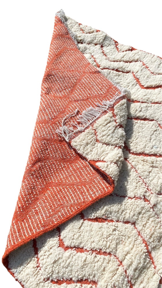 Image 1 of Authentiek Berber Tapijt – Handgemaakt uit Wol | 250x150 cm | Atlasgebergte, Marokko