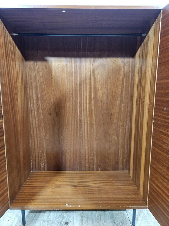 Armoire Mid-Century Moderne en Teck par Günter Renkel pour Rego, années 1960 – Wood, Mid Century Modern (photo 18 of 19)