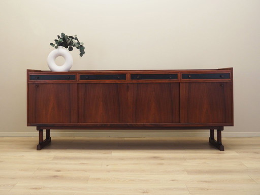 Rosewood sideboard, Danish design, 1960s, manufacturer: Hans Bech