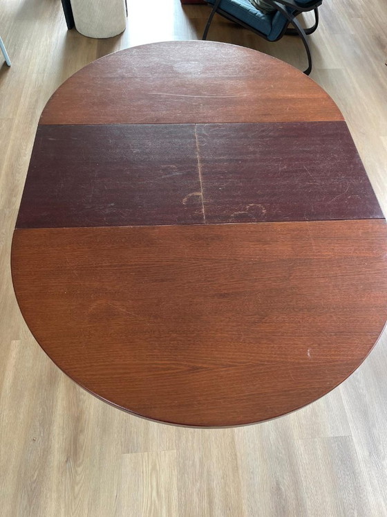 Mid Century Esstisch - ausziehbar – Esstische, Holz (photo 2 of 9)