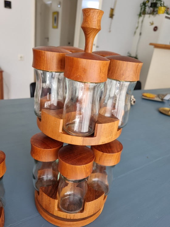 Bellissimo Set Portaspezie Vintage Digsmed – Accessori da cucina, Wood (photo 3 of 13)