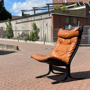 Poltrona di design Ingmar Relling Westnofa anni '60 