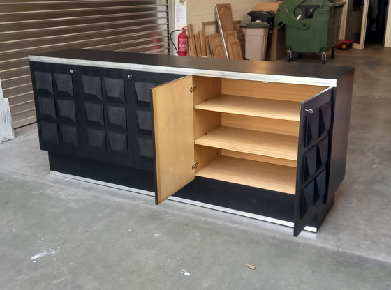 Image 1 of Sideboard Vintage Dressoir Brutalist style de Coene 1970's