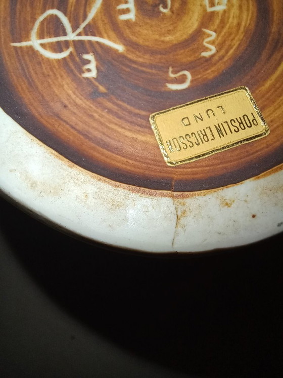 Carl-Harry Stålhane – Rörstrand – Vintage stoneware vase 1950s – Ceramic (photo 7 of 10)