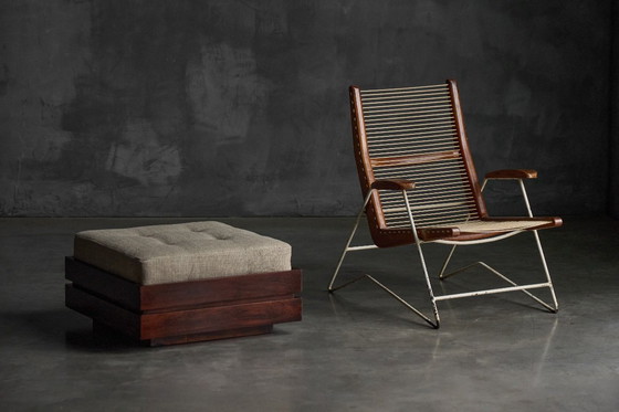 Image 1 of Brazilian Ottomans by Celina Decorações, Brazil, 1960s