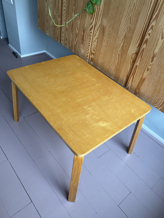 Image 1 of Vintage side/coffee table plywood (IKEA, Alvar Aalto?)