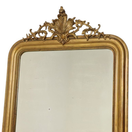 Image 1 of Antieke Franse Louis Philippe Spiegel 