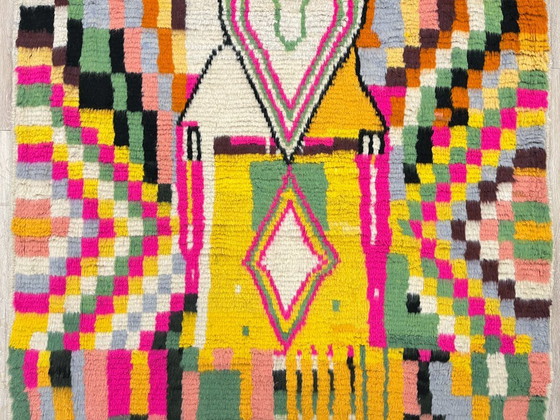 Image 1 of Alfombra marroquí colorida – Expresión cultural – 265 cm x 159 cm