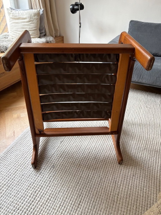 Image 1 of Scandinavian vintage armchair, teak wood