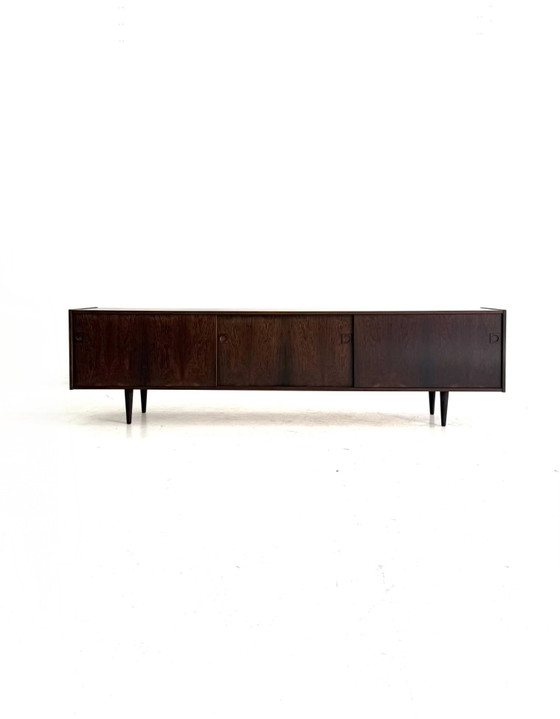 Vintage XL Danish Rosewood Lowboard, 1960s – Sideboard (photo 13 of 13)