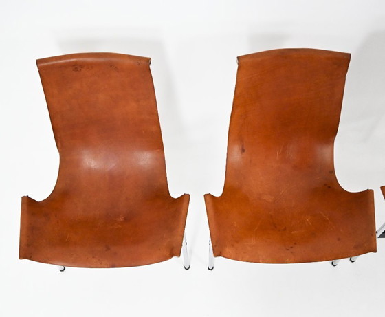 Image 1 of Sedia modello 3LC T di William Katavolos per Laverne International, 1952, set di 6