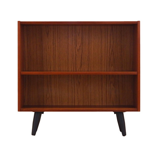 Bibliothèque en teck, design danois, années 1970, Production : Danemark