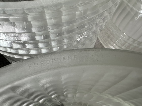 Image 1 of Vintage industriële hanglamp - Europhane (helder glas)