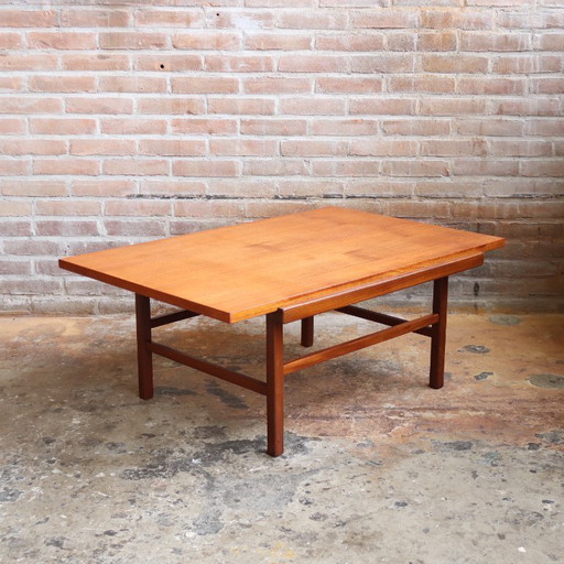 Vintage Couchtisch Teakholz Wendeplatte