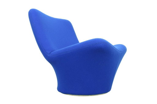 Rare F596 Lounge Chair bij Pierre Paulin for Artifort, 1967