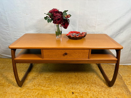 Vintage Parker Knoll Burlington Coffee Table | 1970s | Mid-Century Teak | Scandinavian Danish Style A – Wood (photo 8 of 8)