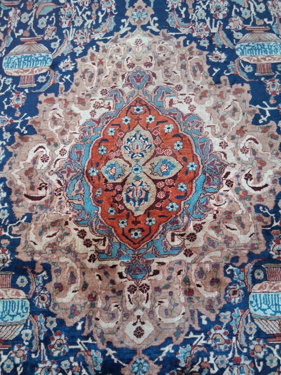 Gran alfombra oriental antigua de Cachemira, 3,81 x 2,93 m. – &Tradition, Wool (photo 4 of 6)