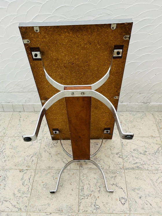 Tavolino Metakore in ceramica Vallauris, firmato Cedem – Tavolini da caffè, Chrome (photo 17 of 18)
