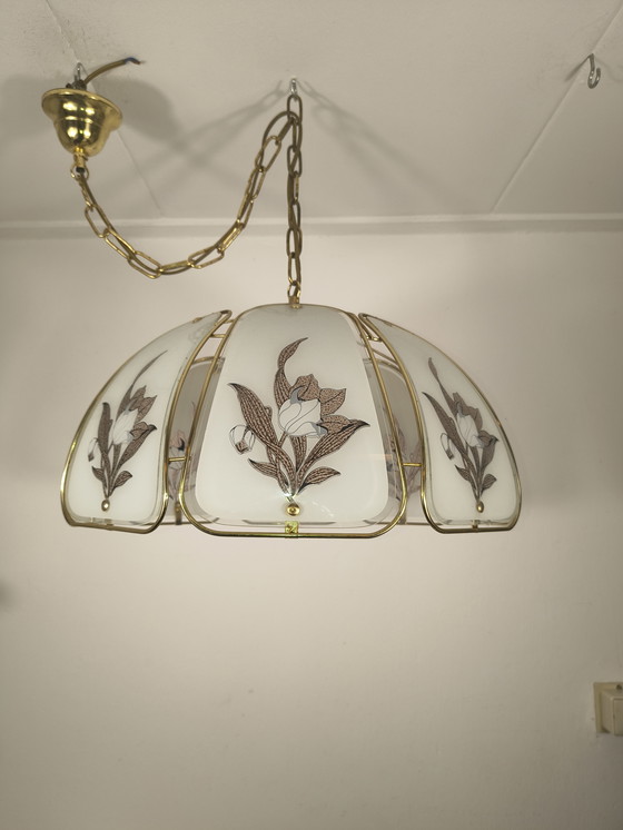 Image 1 of Suspension style Hollywood Regency