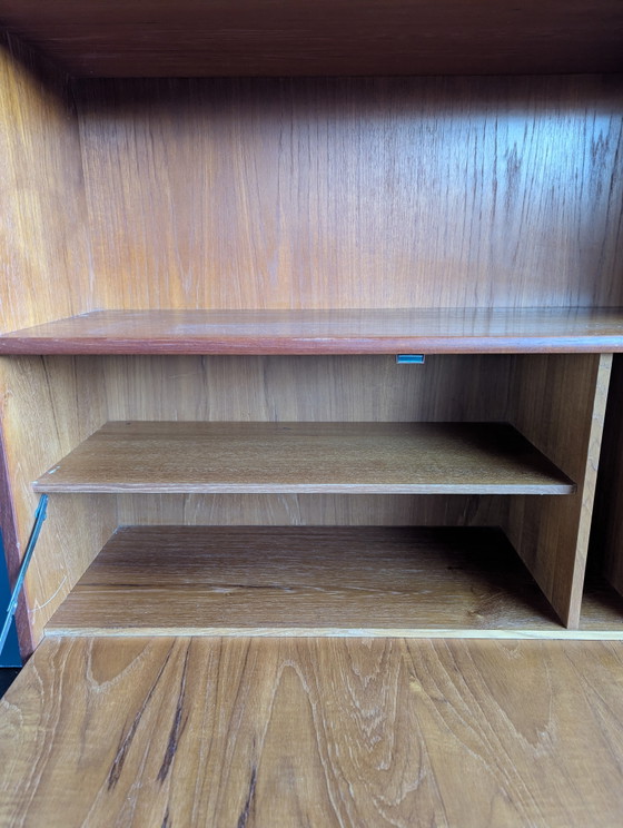 Vintage Teak Boeken/ Barkast-Clausen Denmark – Boekenkasten, Wood (photo 8 of 14)