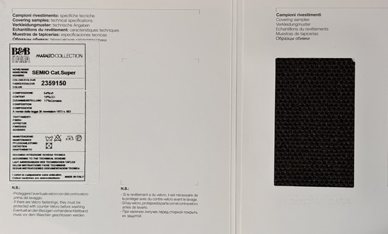Maxalto Febo - 3 Places - Tissus - B&B Italia – Canapés 3 places, Textile (photo 7 of 7)