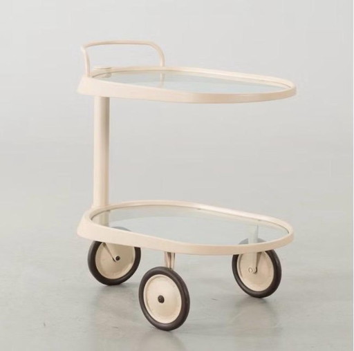 Servierwagen Enzo Mari Limited Edition Emsta 1980 Designermöbel Alessi