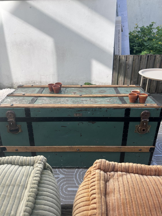 Image 1 of Originale Jaspers Amsterdam Transportkiste – industriell anmutender Couchtisch mit Charakter