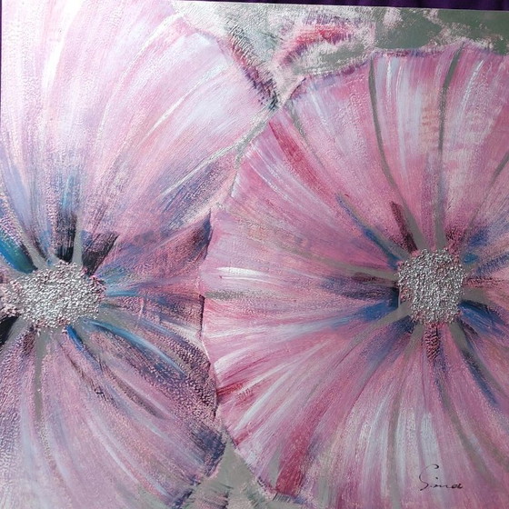 Opera d'arte: Fiore con rilievo – Dipinti e disegni, Tela (photo 4 of 5)