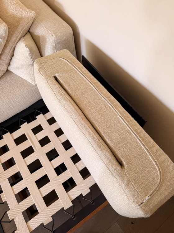 Serax Rudolph Divano, Vincent Van Duysen - cuscini inclusi, Divani 2 posti, Tessile, Legno, Beige (foto 7 di 13)